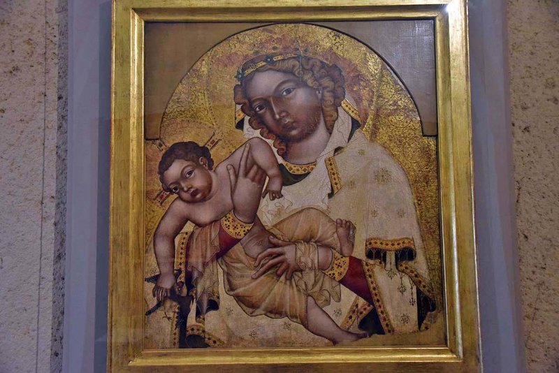 Madonna and Child, entitled the Strahov Madonna (14th c.)  - A Master working at the court of Charles IV in Prague - 6559