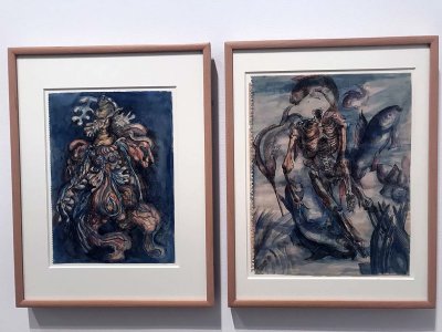 Untitled. Anatomical Corpse (1942); Untitled. Fish and Skeletons (1936) - Amy Nimr - 1283