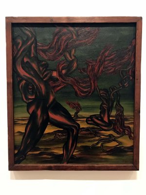 Composition surréaliste (1942) - Inji Efflatoun - 1310