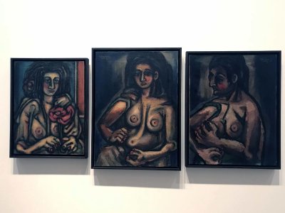 Nude with a Rose (1940); Nude (1941) - Kamel El-Telmissany - 1315