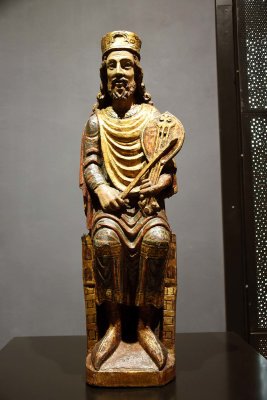 King David (1st quarter 14th c.) - Spain - 7135