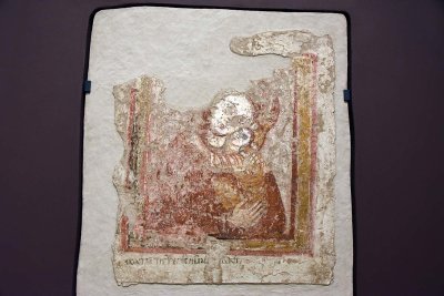 Eleusa, Mother of God with Child, Sudan, Faras Cathedral (12th-13th c. AD) - Faras Gallery - 7184