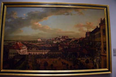 View of Warsaw from the Terrace of Royal Castle (1773) - Canaletto - 7213