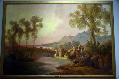 Company on an Outing by the Lake (after 1777) - Jean-Pierre Norblin de La Gourdaine - 7215