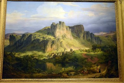 Eifel Mountain Landscape (1834) - Karl Friedrich Lessing - 7234