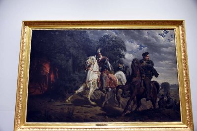 Henri de Valois fleeing Poland (1860) - Artur Grottger - 7253