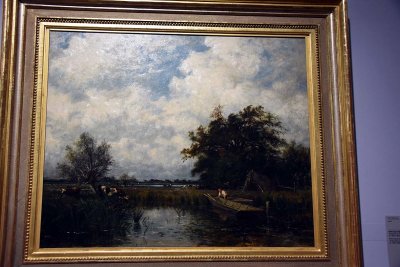Landscape with a Pond (1850-1860) - Jules Dupr - 7289