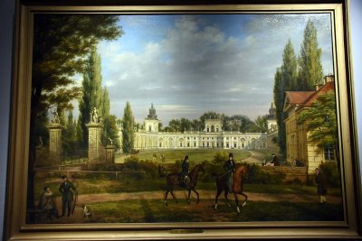 View of Wilanow Palace from the Entrance Passage (1833) - Wincenty Kasprzycki - 7320