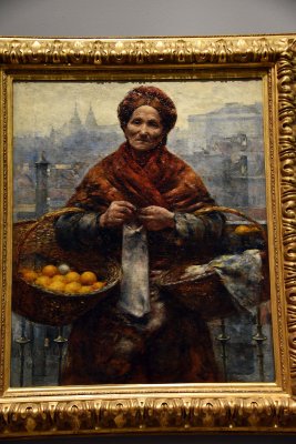 Jewish Woman Selling Oranges (1880-1881) - Aleksander Gierymski - 7415