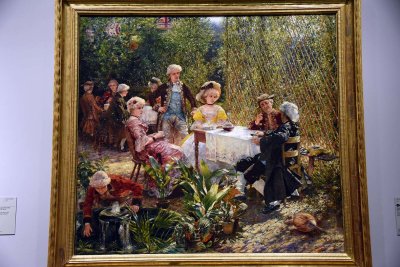In a Bower (1882) - Aleksander Gierymski - 7419