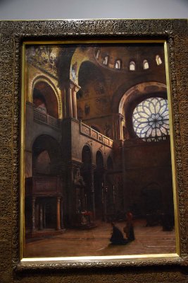 Interior of St Mark Basilica in Venice (1899) - Aleksander Gierymski - 7425