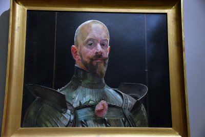 Self-Portrait in an Armour (1914) - Jacek Malczewski - 7484