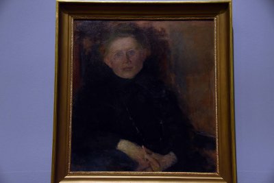 Portrait of the Painter Anna Saryusz-Zaleska (1899) - Olga Boznanska - 7552