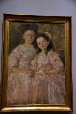 Portrait of Girls. Helena and Wladyslawa Chmielarczyk (1906) - Olga Boznanska - 7560