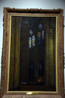 Interior of Chartres Cathedral (before 1903) - Józef Pankiewicz - 7595