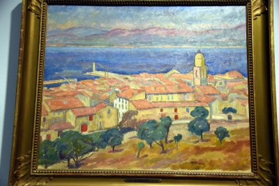 View of St Tropez (1911) - Jzef Pankiewicz - 7611