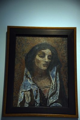 Head of a Jewess (1944) - Felicjan Szczesny Kowarski - -7646