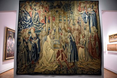 Tapestry with David and Bathsheba (1510-1520) - Brussels - 7702