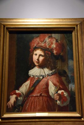 Portrait of Count Vincenzo Ferdinando Ranuzzi as Cupid (1663) - Elisabetta Sirani - 7720