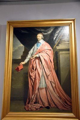 Portrait of Cardinal Richelieu (1635-1640) - Philippe de Champaigne - 7722