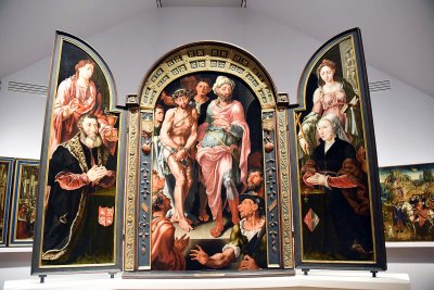 Triptych with Ecce Homo (1544) - Maerten van Heemskerck - 7782