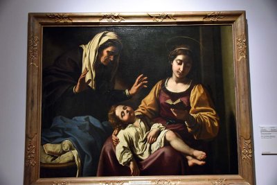 The Virgin and Child with St Anne (1610s) - Antiveduto Grammatica - 7798