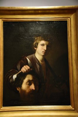 David with the Head of Goliath (16th-17th c.) - Nicolas Tournier - 7802