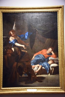 St Joseph's Dream (1645) - Bernardo Cavallino - 7810