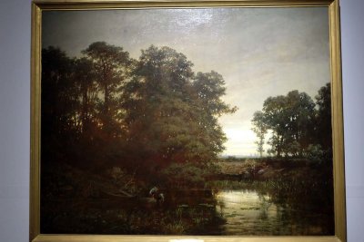 Landscape with a Pond (1861) - Charles-François Daubigny - 3682