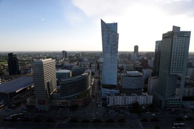 View from PKIN, Palace of Culture and Science - 7884