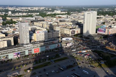 View from PKIN, Palace of Culture and Science - 7921