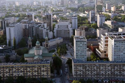 View from PKIN, Palace of Culture and Science - 7958