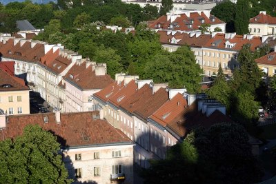 Mariensztat seen from St Anne's Church Tower - 8573