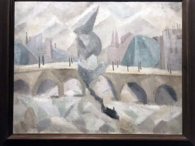 Bridge on the Seine (1913) - Tadeusz Makowski - 1606