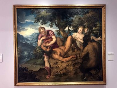 Apollo and Marsyas (16th c.) - Giovanni Battista Zelotti - 1644