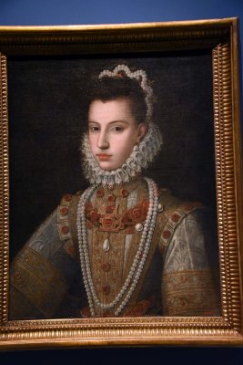 Portrait of the Infanta Catherine Michelle -1682-1684) - Alonso Snchez Coello - 0850
