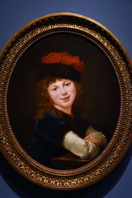 Portrait of a Girl (1788-1790) - Elisabeth-Louise Vige Le Brun - 0854