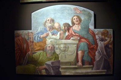 Mural painting from the Herrera Chapel (1604-1608) - Annibale Carracci - 0859