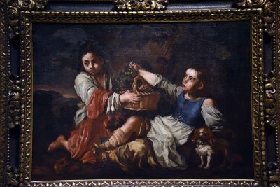 Children with Grapes. Allegory of Bacchus (1656-1660) - Bernard Keil Mons Bernardo - 0902