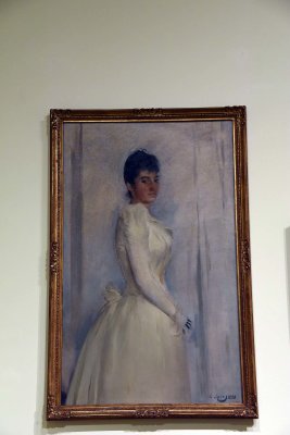 Portrait of Montserrat Carbó (1888) - Ramon Casas - 0998