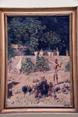 Herding Turkeys (1870) - José Villegas - 1015