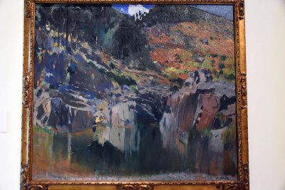 The Pool at La Trona (1907-1914) - Joaquim Mir - 1079