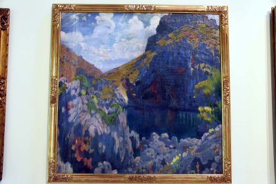 Gold and Azure (1902) - Joaquim Mir - 1081