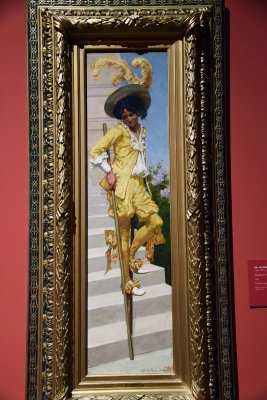 The Woman with Stilts (1878) - Jan van Beers - 1144