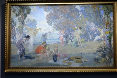 Arcadie ((1910) - Janis Rozentals - Musée national des Beaux-Arts de Lettonie, Riga - 5441