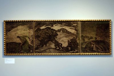 La Jeune Fille au Tombeau (1919) - Kristjan Raud - Musée d'Art d'Estonie, Tallinn - 5453