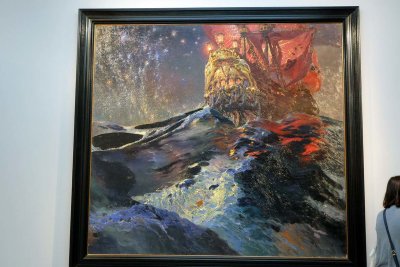 Nec mergitur (1904-1905) - Ferdynand Ruszczyc - Musée d'Art de Lituanie, Vilnius - 5455