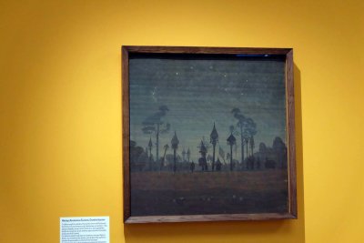 Cimetière lituanien (1909) - Mikalojus Konstantinas Ciurlionis - Musée nat. des Beaux-Arts Ciurlionis, Kaunas Lituanie - 5487