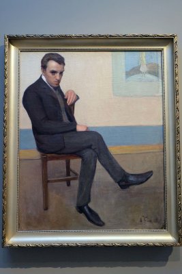 Portrait de Konrad Mägi (1908) - Nikolai Triik - Centre de littérature Under et Tuglas, Tallinn, Estonie - 5495