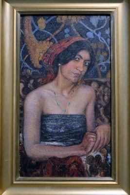 Italienne (1905) - Peteris Krastins - Musée national des Beaux-Arts de Lettonie, Riga - 5520
